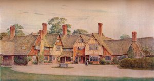 Stoke Barn, Fulmer, Bucks. Gerald Unsworth & Inigo Triggs, Architekten, 1914 von Unbekannt