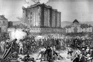 Sturm auf die Bastille, Paris, 14. Juli 1789, 1882-1884 von Unbekannt