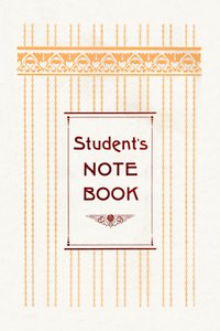 Studenten-Notizbuch, 1917 von Unbekannt