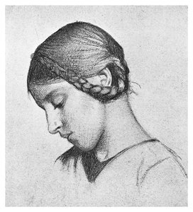 Studie für St. Elisabeth von Ungarn, um 1895-1901