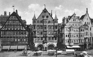 Stuttgart, Deutschland, frühes 20. Jahrhundert