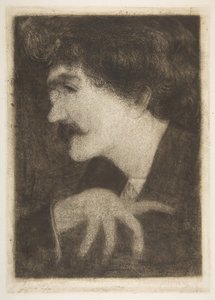 Vorschlag von Whistler für sein Porträt, 1870er Jahre von Unbekannt
