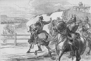 Überraschung der Franzosen durch Beresford (ca. 1880) von Unbekannt