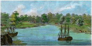 Sydney Cove, New South Wales, Australien, 20. August 1788, ca. 1885 von Unbekannt