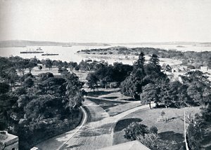 Sydney Harbour und Botanische Gärten, ca. 1900 von Unbekannt