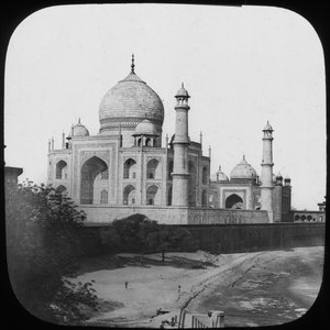 Taj Mahal, Agra, Uttar Pradesh, Indien, spätes 19. oder frühes 20. Jahrhundert
