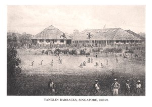 Tanglin-Kasernen, Singapur, 1869-1870, 1912 von Unbekannt