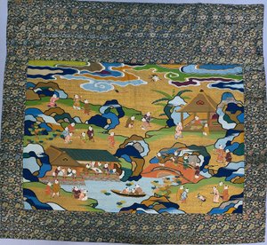 Wandteppich, 1700er Jahre von Unbekannt