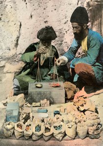 Teheran. Apotheker auf dem Königlichen Platz, 1900