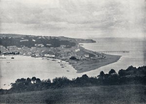 Teignmouth - Gesamtansicht des Dene, 1895
