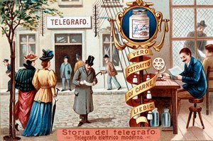 Telegrafenamt, um 1900