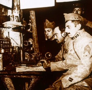 Telefonistin, ca. 1914-1918