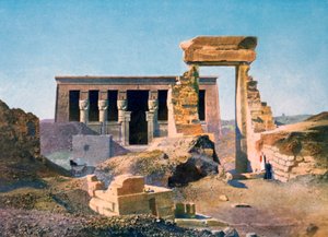 Tempel der Hathor, Dendera, Ägypten, 20. Jahrhundert von Unbekannt