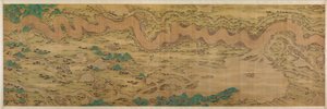 Zehntausend Meilen entlang des Gelben Flusses, datierbar auf 1690-1722