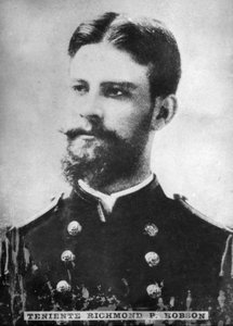 Leutnant Richmond Pearson Hobson 1870-1937, Konteradmiral der US-Marine, ca. 1910 von Unbekannt