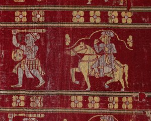 Zelthängung Teil eines größeren Stücks, 1560-1610