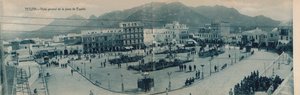 Tetuan - Gesamtansicht des Plaza de España, ca. 1910 von Unbekannt