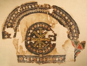 Textilfragment, Byzantinisch, 5.-6. Jahrhundert
