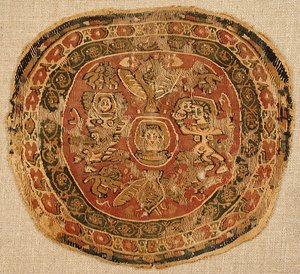 Textilfragment, Byzantinisch, 8.-9. Jahrhundert