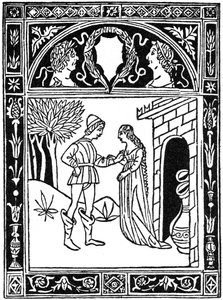 Thais und der Jüngling, 1487