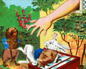 Das wirst du nicht, dachte Alice, ca. 1900 von Unbekannt