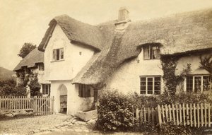 Reetgedecktes Cottage, Lustleigh, Devon von Unbekannt