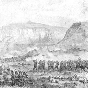 Die abessinische Expedition, 1868: Schlacht von Arogee, am Karfreitag, 10. April, 1901