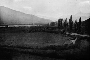 Das Aconcagua-Tal, eines der ersten kultivierten, 1911