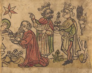 Die Anbetung der Könige, ca. 1400-1430