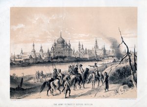 Die Armee von Wassili vor Moskau von Unbekannt