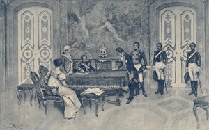 Die Verhaftung von Ferdinand, 1807, 1896 von Unbekannt
