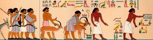 Die Ankunft eines Stammes semitischer Nomaden in Ägypten