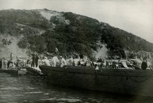 Der australische Landeplatz bei Gaba-Tepe, 1919