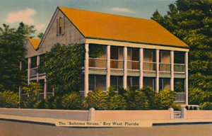 Das Bahama-Haus, Key West, Florida, um 1940
