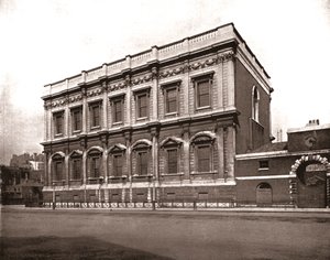 Das Banketthaus, Whitehall, London, 1894