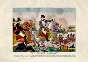 Die Schlacht von Borodino am 26. August 1812, ca. 1812