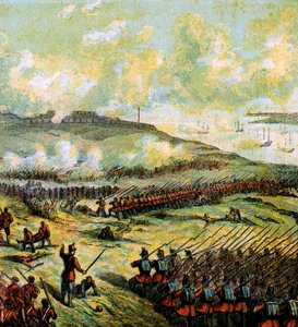Die Schlacht von Inkerman, 1854 von Unbekannt