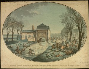 Die Schlacht von Jemappes, ca. 1793