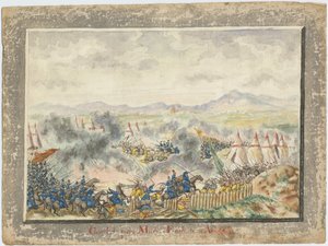 Die Schlacht von Rymnik am 22. September 1789, 1829 von Unbekannt