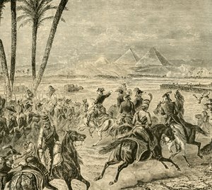 Die Schlacht der Pyramiden, 1798, 1890