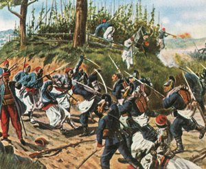 Die Bayern bei Weißenburg, 4. August 1870, 1936 von Unbekannt