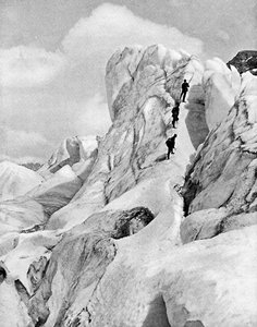 Das Bernina-Massiv, Alpen