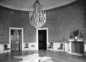Das Blaue Zimmer im Weißen Haus, Washington DC, USA, 1908 von Unbekannt