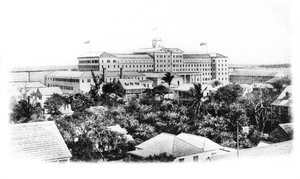 Das British Colonial Hilton Hotel, Nassau, New Providence, Bahamas, 1911 von Unbekannt