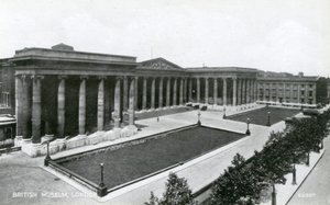 Das British Museum, Great Russell Street, London, 20. Jahrhundert von Unbekannt