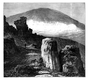 Der Brocken oder Blocksberg, Harz, Deutschland, um 1890