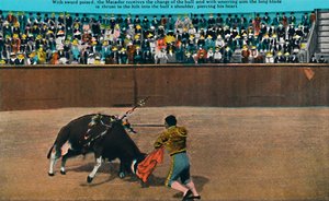 Die Herausforderung des Matadors, Plaza De Toros, ca. 1939 von Unbekannt