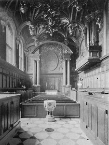 Die Kapelle, Hampton Court Palace, 1903
