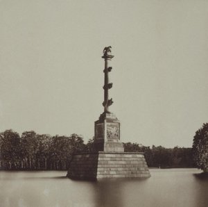 Die Chesme-Säule, zweite Hälfte des 19. Jahrhunderts