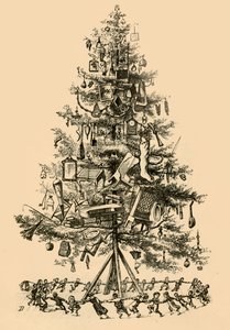 Die Kinder tanzten fröhlich um den Baum, 1882
